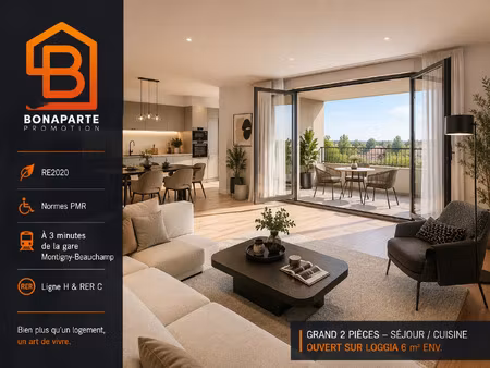 vente appartement 1 pièce 49 m² montigny-lès-cormeilles (95370)