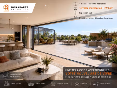 vente appartement 3 pièces 156 m² pontoise (95300)