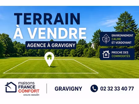 vente terrain 905 m² à autheuil-authouillet (27490)  84 800 €