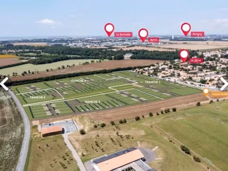 vente terrain 327 m² à la jarne (17220)  144 000 €