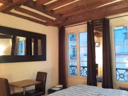 location meublée appartement 1 pièce 24 m² à paris 5ème (75005)  1 350 €