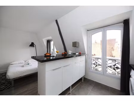location meublée appartement 1 pièce 23 m² à paris 17ème (75017)  1 300 €