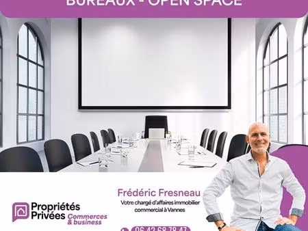 à louer - bureaux de 90 m² à auray  dans un secteur d'activités dynamique
