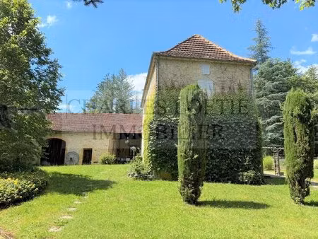 maison  grange et piscine sur 1 2 ha en bouriane