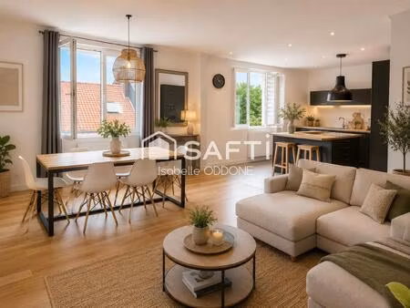 magnifique appartement t4 sur blériot plage