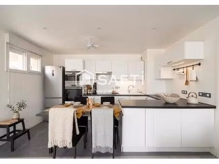 t4 familial avec terrasse privative de 23 m² et parking