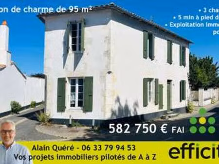 vente maison à la flotte (17630) : à vendre / 105m² la flotte