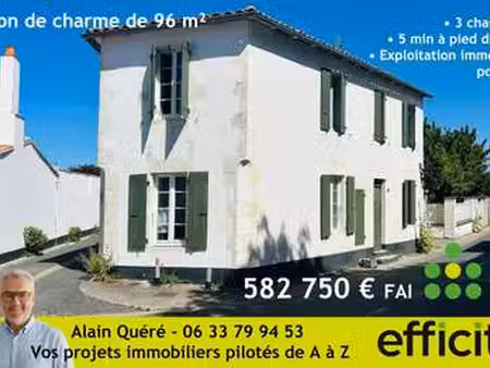 vente maison à la flotte (17630) : à vendre / 96m² la flotte
