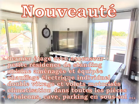 achat appartement 4 pièces 78m²