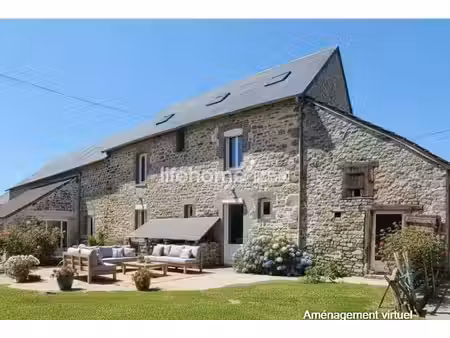vente maison 7 pièces 194 m² à naillat (23800)  320 000 €