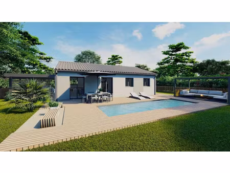 vente maison 4 pièces 90 m² roaillan (33210)