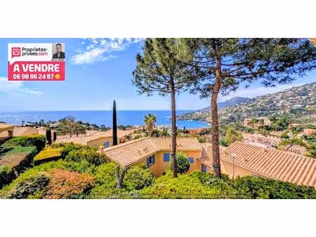 achat appartement 2 pièces 60m² theoule sur mer 06590