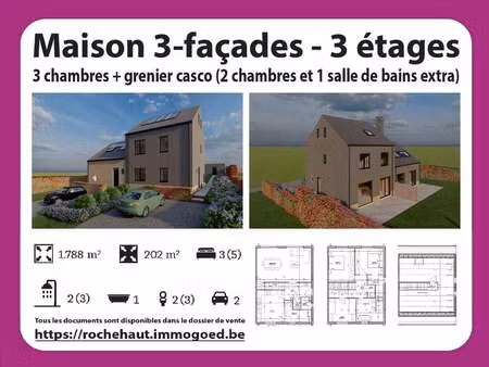 maison à vendre à rochehaut € 486.000 (lqjv3) | zimmo