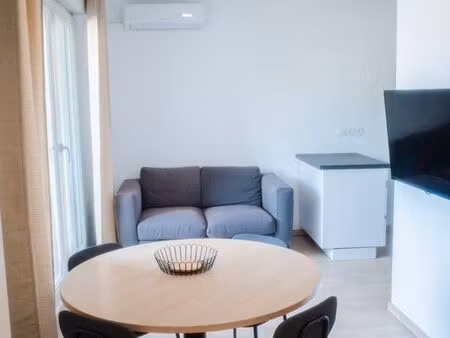 t2 meublé 37m² – terrasse – climatisé
