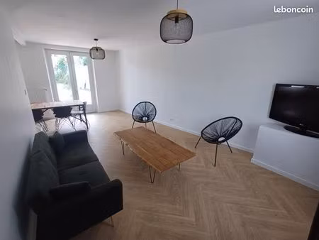 maison meublée tout compris ( elec  gaz  eau  ordures  fibre)