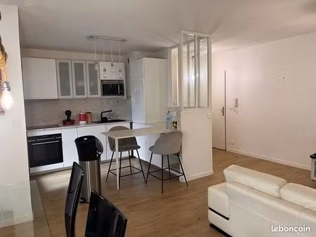 t3 meuble 68m3 - asnières les gresillons + parking