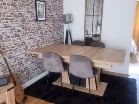 meublé 55m2 entièrement équipé idéalement situé