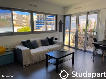 appartement 2 pièces 45 m²