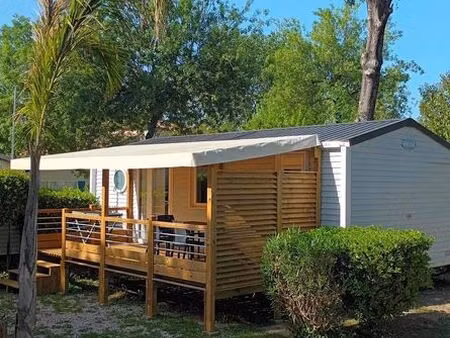 mobilhome 3 chambre 6 personnes