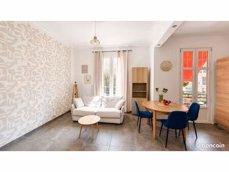 nice musiciens – superbe 3 pièces 75 m² avec 2 balcons  ascenseur  état impeccable