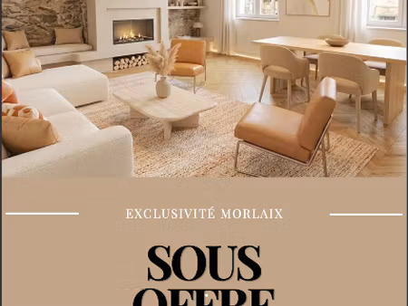 vente appartement 2 pièces 60.7 m² à morlaix (29600)  50 000 €