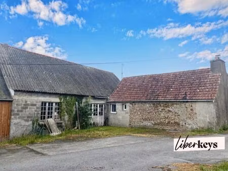 petite maison et hangar à rénover + entrepôt i hengoat i 2615 m2