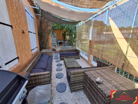 fraisse-des-corbières - maison 124 m2 + piscine + vue sur le