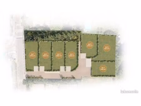 terrain 400 m² fontvieille