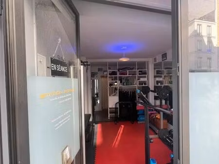fonds de commerce à vendre - studio de coaching sportif - paris 12