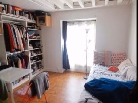 studio meublé 15 m² – paris 5ᵉ – disponible à partir du 1er août