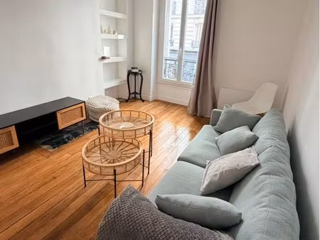 charmant 2 pièces meublé de 38 m² – jules joffrin / montmartre
