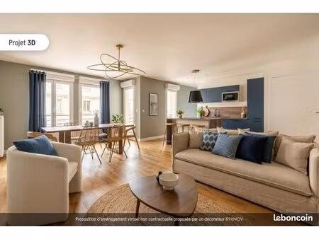 appartement 4 pièces 80 m²