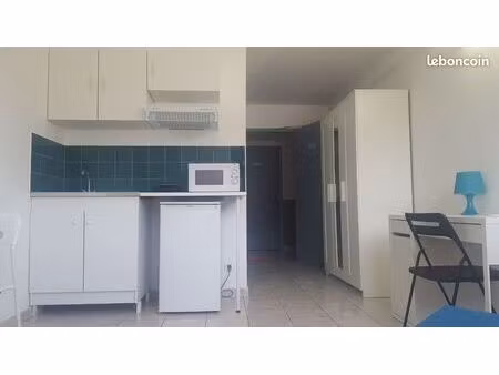 studio meublé de 18 m2 dans résidence etudiante privée