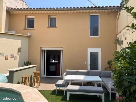 maison familiale entièrement rénovée – 110 m² habitables – 4 chambres – 100 m² d’extérieur