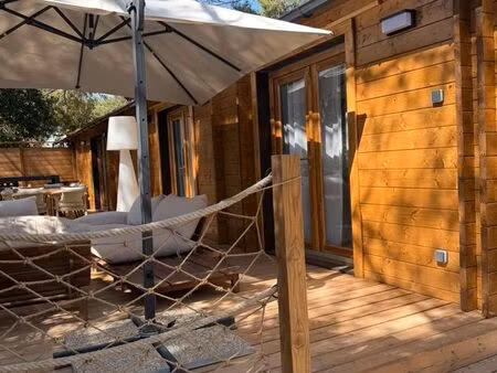 chalet/ mobil home 80m2 camping ouvert à l’année var