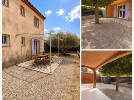 brignoles – t3 69 73m2 en rez-de-jardin avec 138 m² d’extérieurs et parking privatif