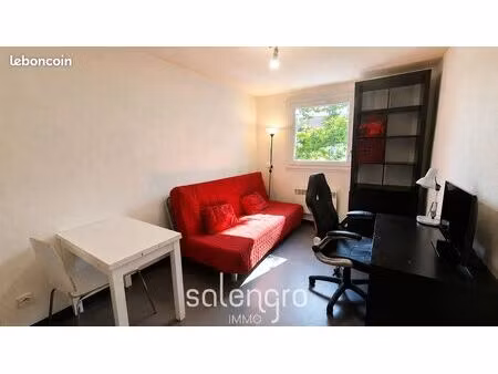 studio meublé campus la doua  lyon 1  staps  insa; résidence sécurisée  gardien  laverie  