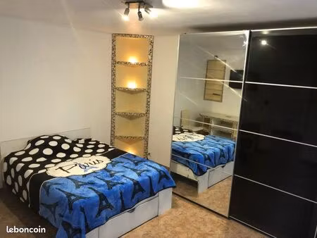 location meublée  appartement t3 bis