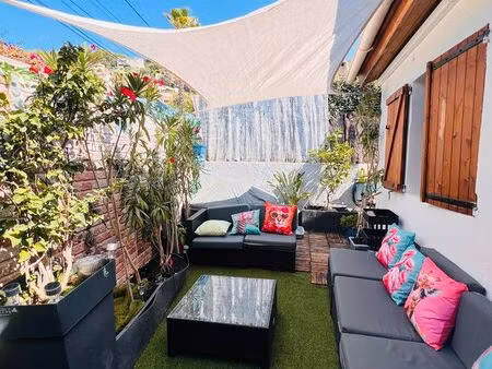 maison individuelle style loft t2 + bureau + mezzanine -terrasse – calme absolu – 259 000