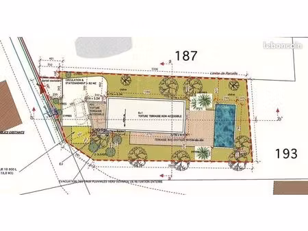 terrain 492 m² bandol
