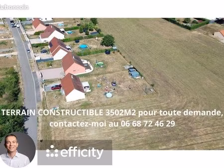 terrain 3 502 m² biozat