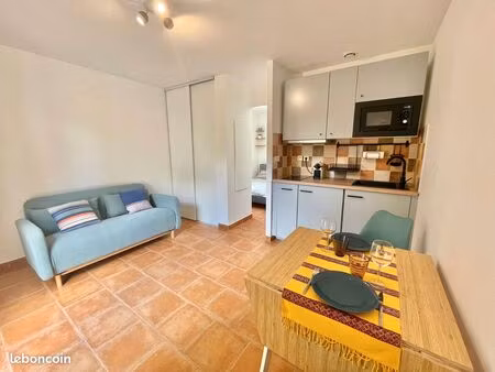 location 2 pièces avec extérieur  à pied du centre  pour étudiant