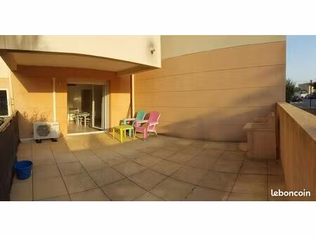 appartement meublé 2 pièces 41m² 820 cc