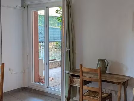 loue t2 meublé 45m2 château-gombert