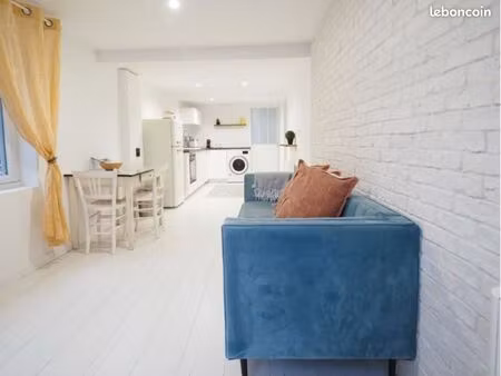 appartement 2 chambres avec jardin