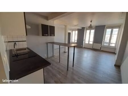 appartement f3 80m² centre ville de raon l'etape