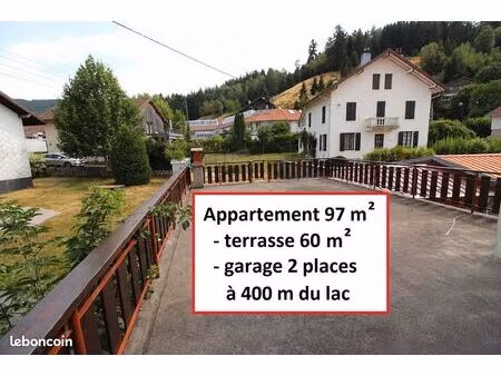 appartement f4 de 97m² proche lac
