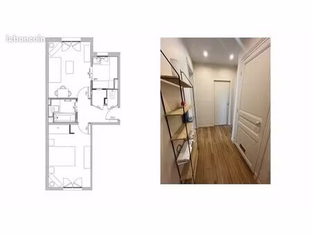 location appartement 2 pièces meublé