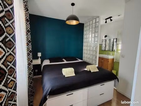 appart t2 meublé calme et lumineux avec terrasse nanterre-ville