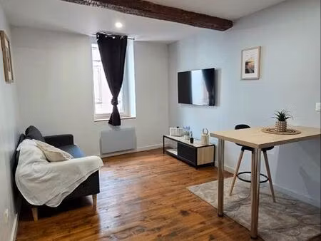 appartement t2 meublé - refait à neuf - centre ville pamiers